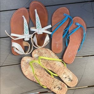 Lot of women’s Sandals size 8/9